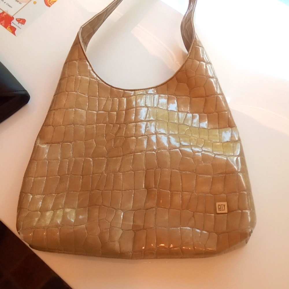 DNKY CITY TAUPE BAG
